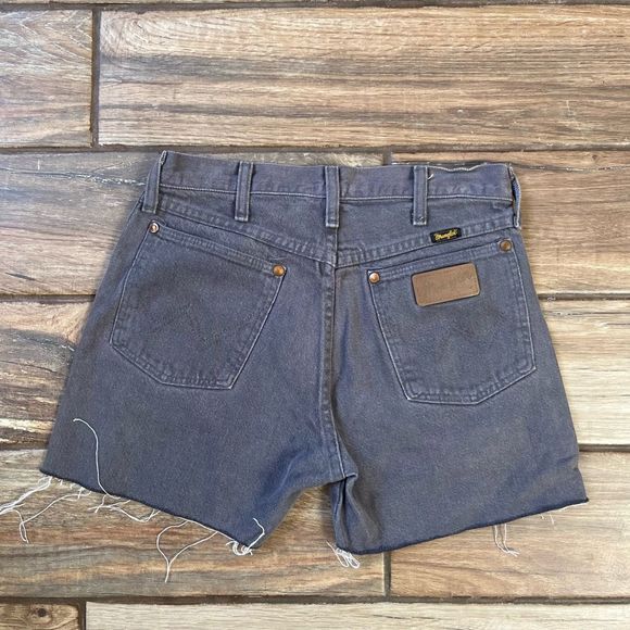 Vintage Wranlger Cut off shorts grey - Picture 1 of 3